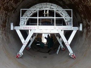 bricking machine